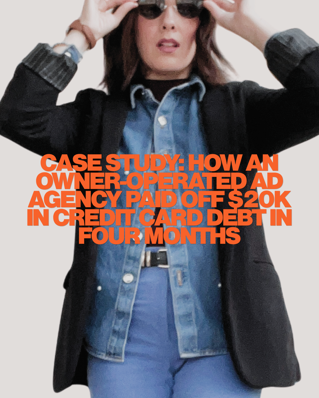 Case Study: How an owner-operated ad agency paid off $20k in credit card debt in four months with a spending guide